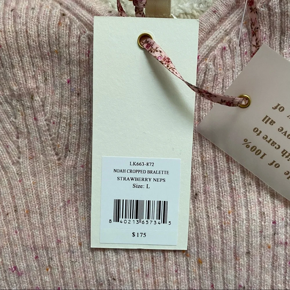 NWT LoveShackFancy Noah cropped bralette - Picture 10 of 16